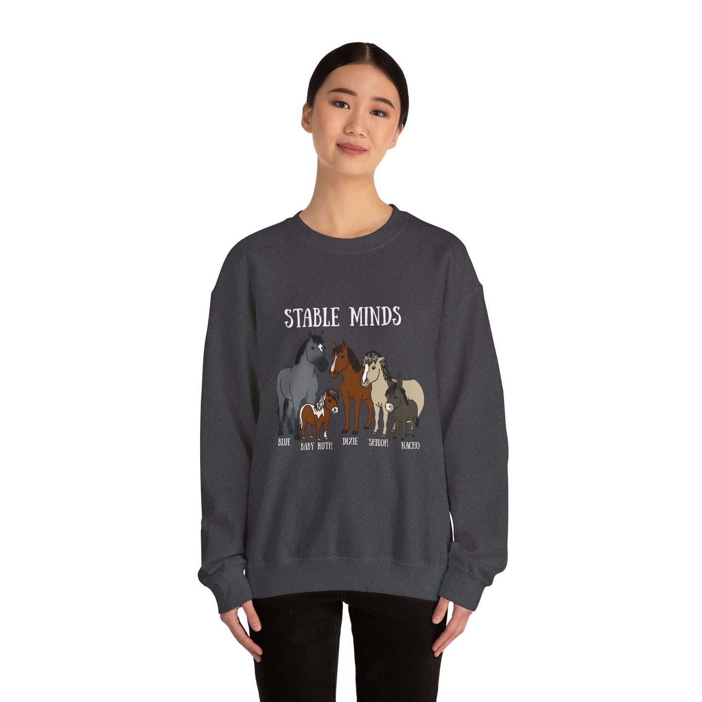 LIMITED PRINT!- Stable Minds Crew Neck