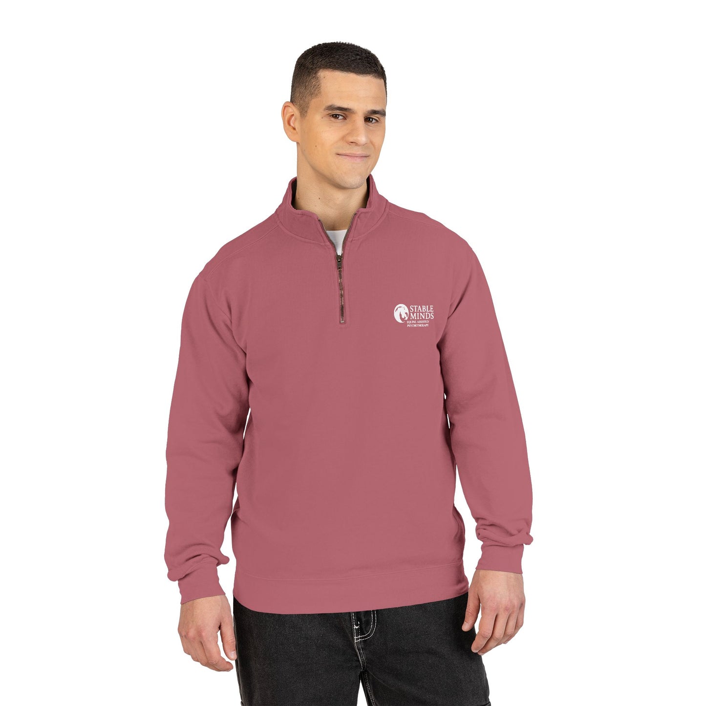 Unisex Adult Quarter-Zip Sweatshirt
