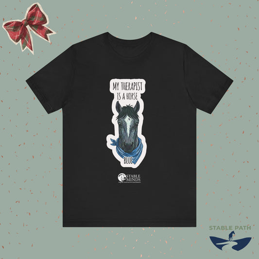 "Blue" Therapist Unisex Adult T-shirts