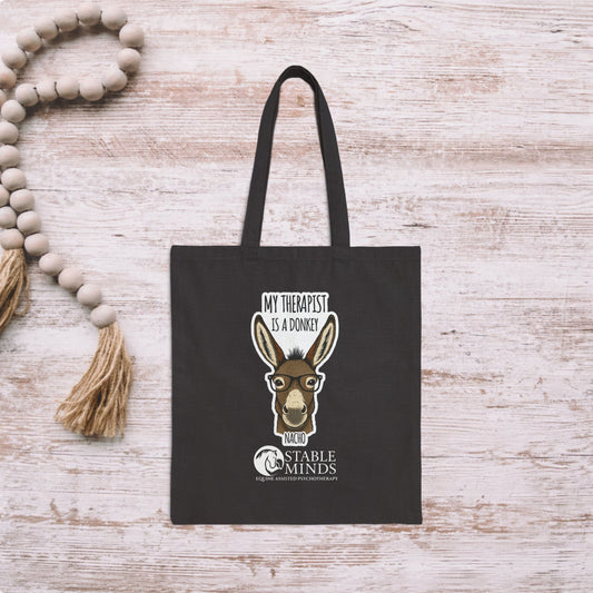 Nacho Therapist Canvas Tote