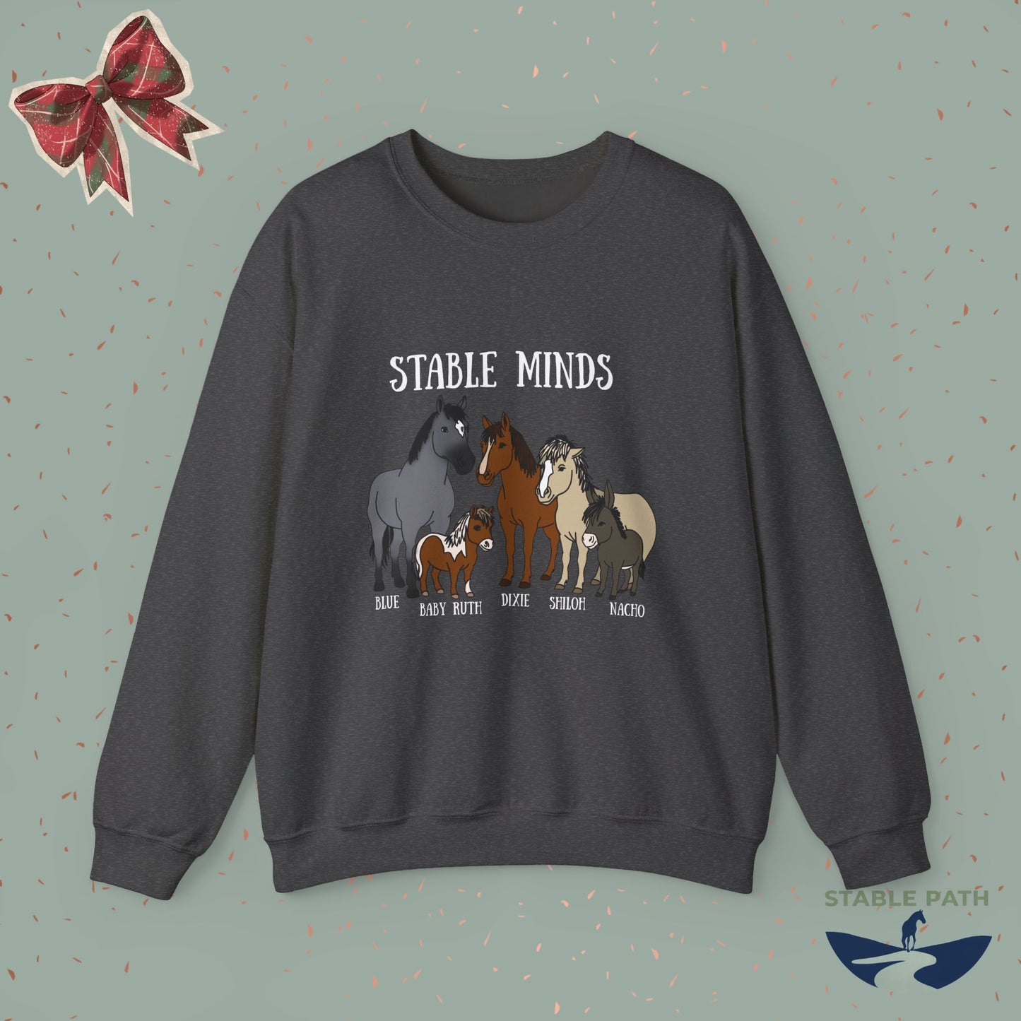 LIMITED PRINT!- Stable Minds Crew Neck